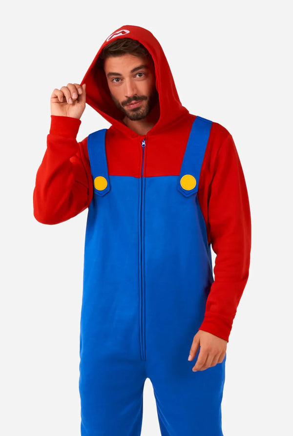Opposuits Mario Onesie | Für Erwachsene | Unisex | Super Mario™