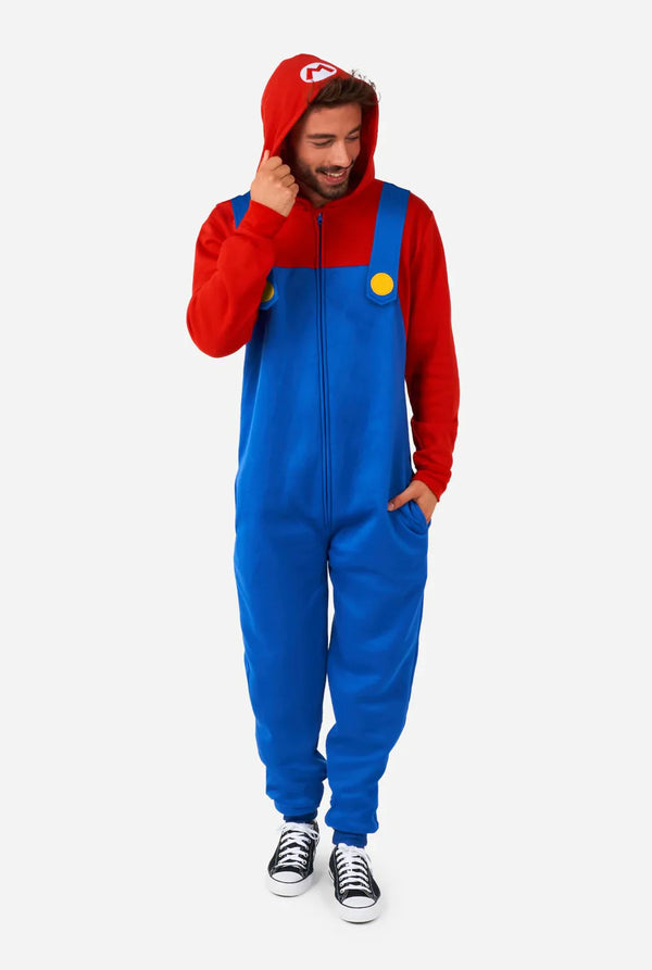 Opposuits Mario Onesie | Für Erwachsene | Unisex | Super Mario™