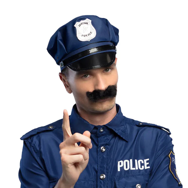 Polizei-Schnurrbart