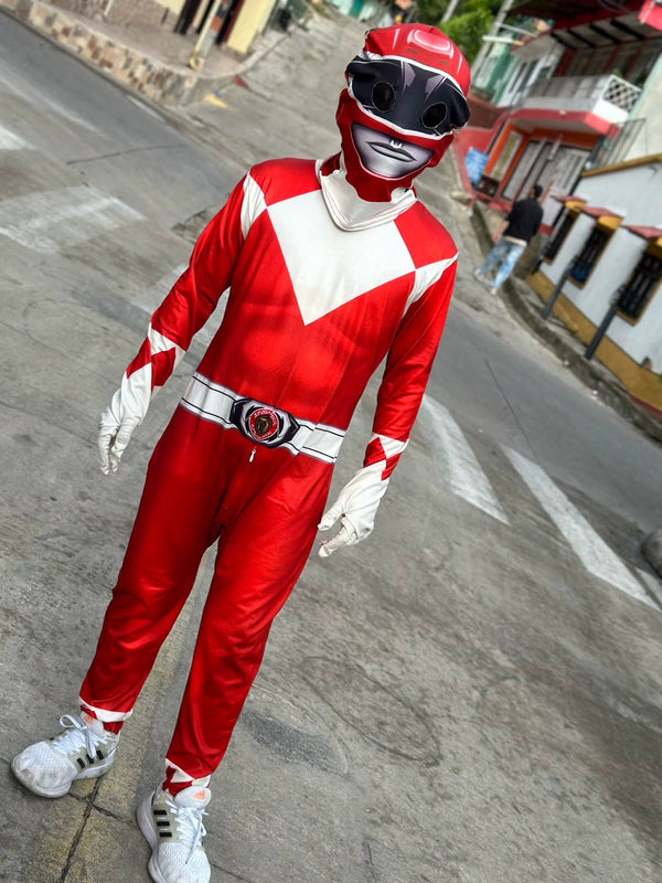 Power Rangers Kostüm – Für Kinder & Erwachsene – Verschiedene Farben