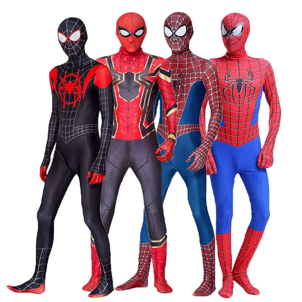 Spiderman Kostüm - Kinder &Erwachsene - Verschiedene Versionen