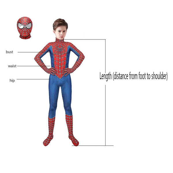 Spiderman Kostüm - Kinder &Erwachsene - Verschiedene Versionen
