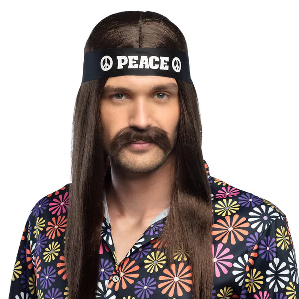 Hippie-Schnurrbart