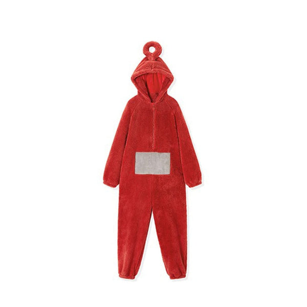 Teletubbies Onesie-Kostüm/Pyjama – Verschiedene Größen und Farben – Für Kinder und Erwachsene
