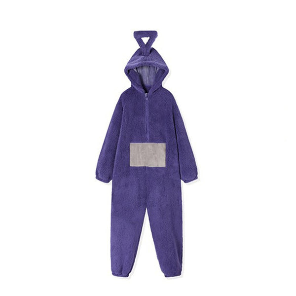 Teletubbies Onesie-Kostüm/Pyjama – Verschiedene Größen und Farben – Für Kinder und Erwachsene