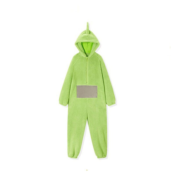 Teletubbies Onesie-Kostüm/Pyjama – Verschiedene Größen und Farben – Für Kinder und Erwachsene