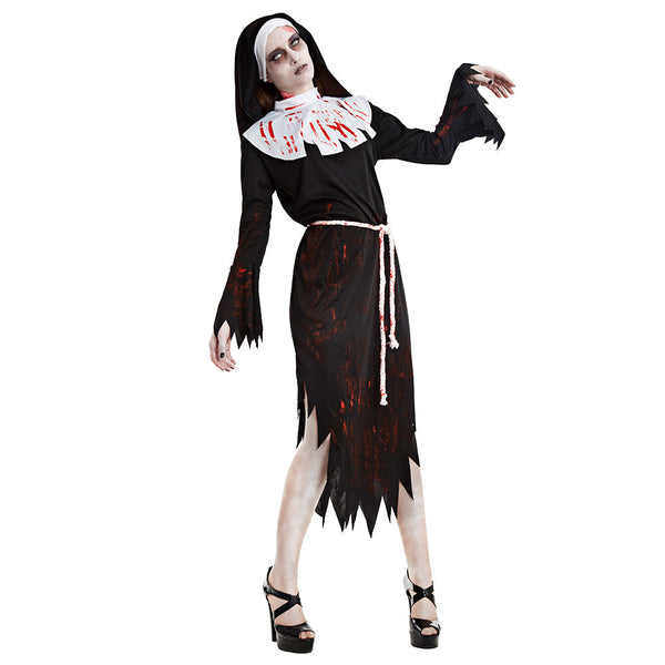 Zombie Nonnenkostüm Damen