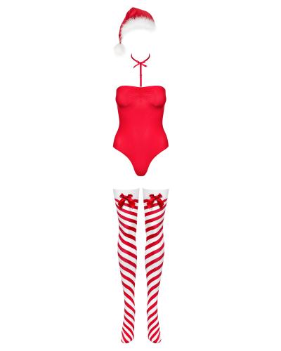 Kissmas Sexy Weihnachtskostüm - Rot
