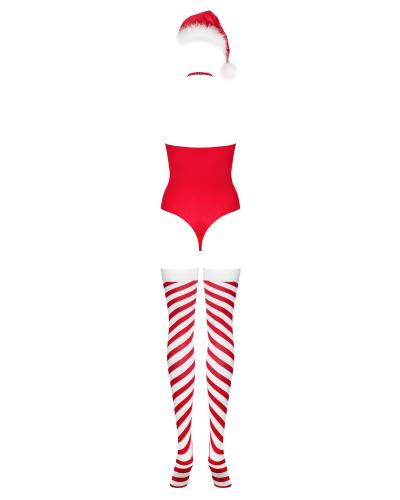 Kissmas Sexy Weihnachtskostüm - Rot