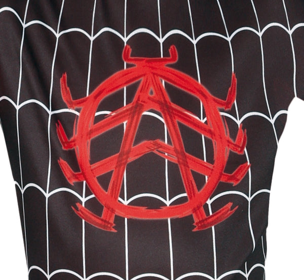 Spider-Man-Kostüm Schwarz/Rot für Jungen – mit Maske