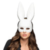 Halbmaske Hase | Schwarz oder Weiß