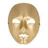 Gesichtsmaske Mime - Verschiedene Farben | Weiß, Schwarz, Silber oder Gold