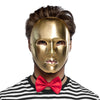 Gesichtsmaske Mime - Verschiedene Farben | Weiß, Schwarz, Silber oder Gold