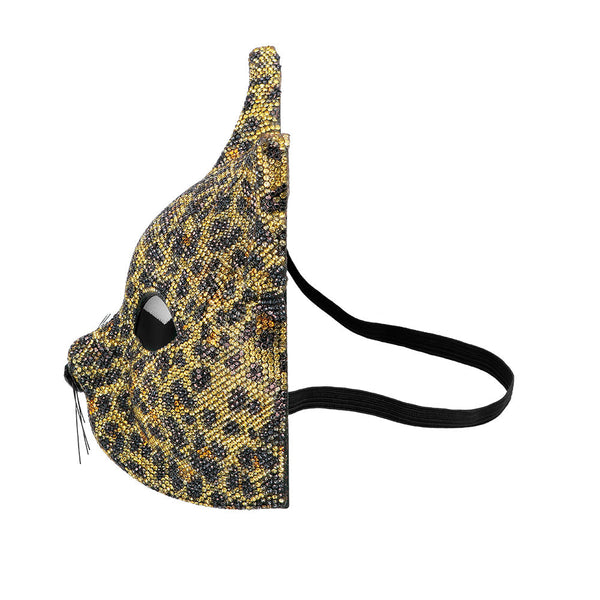 Halbmaske | Diamantkatze