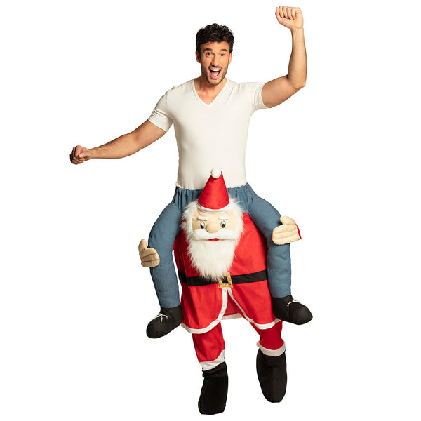 Lustiges Weihnachtsmannkostüm für Erwachsene (Einheitsgröße)