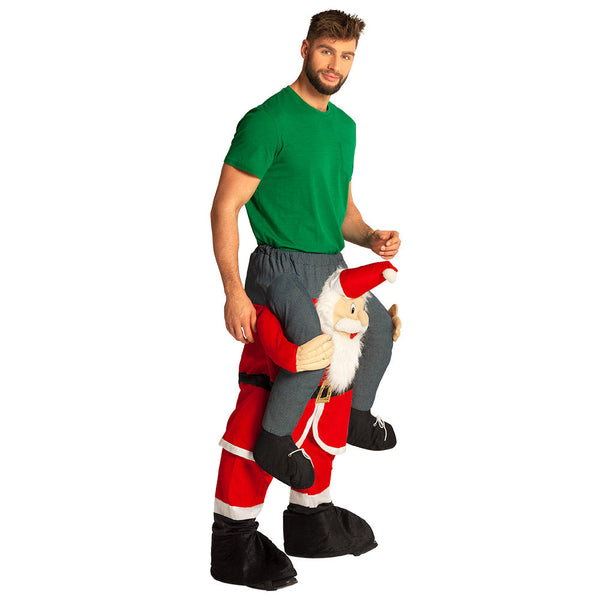 Lustiges Weihnachtsmannkostüm für Erwachsene (Einheitsgröße)