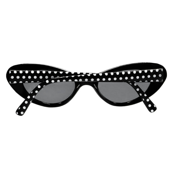 Set 50er Jahre (Schal, Brille, Halskette, Armband, Ohrringe)