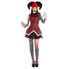 Clown Kostüm | Für Damen | Harlekin