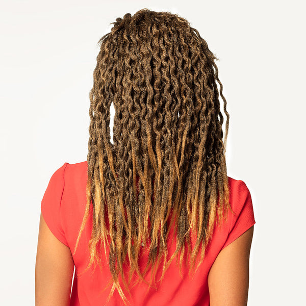 Rasta Damen Perücke | Mit Stirnband