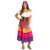 Erwachsenenkostüm Nadya | Bandana, Kleid, Gürtel