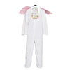 Einhorn-Onesie | Einhorn-Anzug für Erwachsene | Rosa oder Weiß