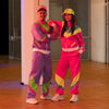90er Trainingsanzug | Retro Typ | Lila