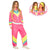 90er Trainingsanzug | Retro Babe | Neonpink
