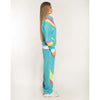 90er Trainingsanzug | Retro Babe | Neonblau