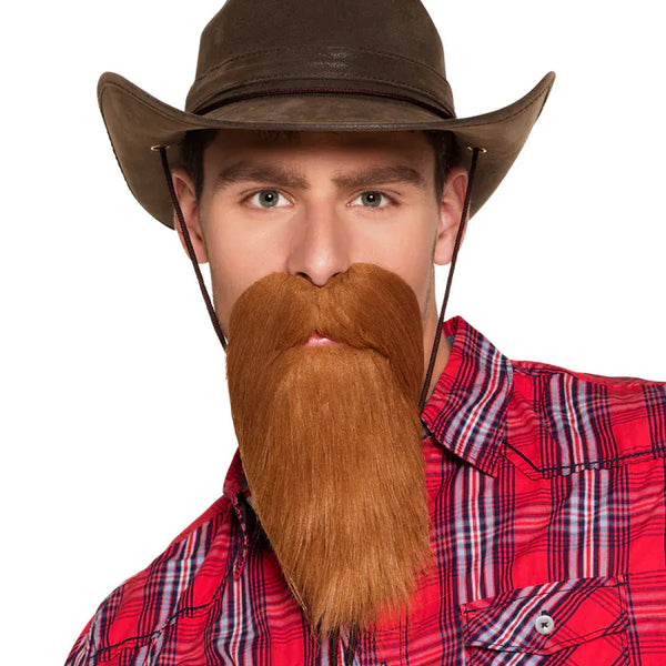 Bärtiger Cowboy