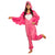 Flamingo-Onesie | Flamingo-Kostüm für Damen (Einheitsgröße)
