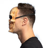 Blutige Totenkopf Gesichtsmaske für Halloween