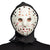 Cold Killer Gesichtsmaske mit Kapuze für Halloween