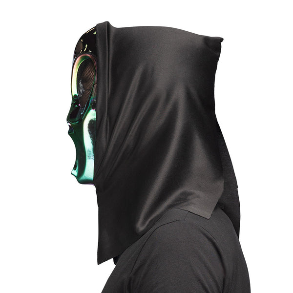 Cosmic Alien Gesichtsmaske mit Kapuze