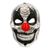 Schreckliche Clown-Gesichtsmaske mit beweglichem Kiefer