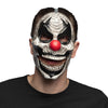 Schreckliche Clown-Gesichtsmaske mit beweglichem Kiefer