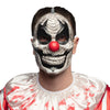 Schreckliche Clown-Gesichtsmaske mit beweglichem Kiefer
