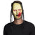 Horror Creep Gesichtsmaske für Halloween