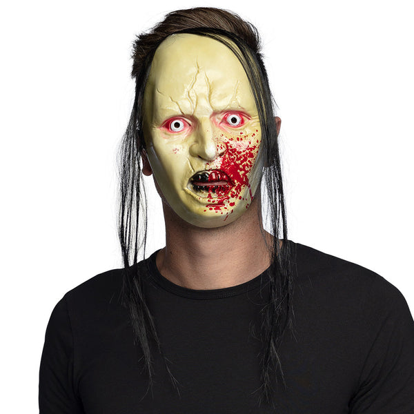 Horror Creep Gesichtsmaske für Halloween