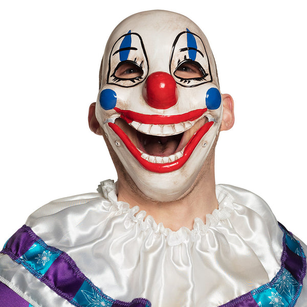 Gruselige Clown-Gesichtsmaske