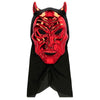 Blinding Devil Gesichtsmaske mit Kapuze Rot