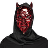 Blinding Devil Gesichtsmaske mit Kapuze Rot