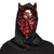 Blinding Devil Gesichtsmaske mit Kapuze Rot