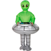 Aufblasbares Alien-Kostüm – mit UFO-Beinen – für Kinder und Erwachsene