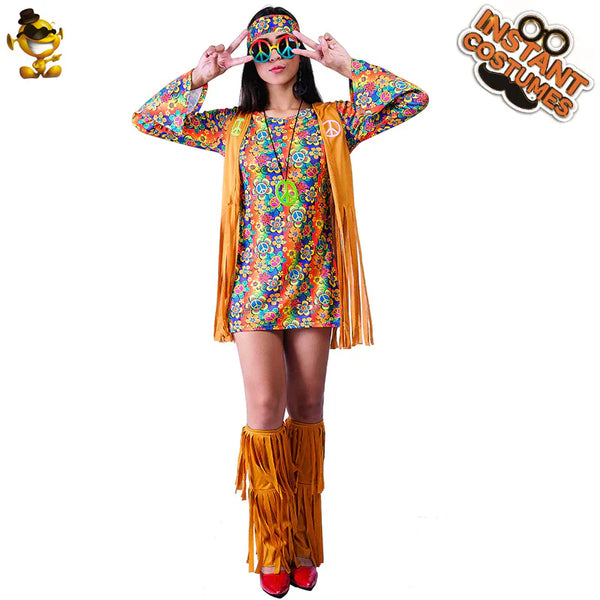 Hippie Kostüm - Für Damen