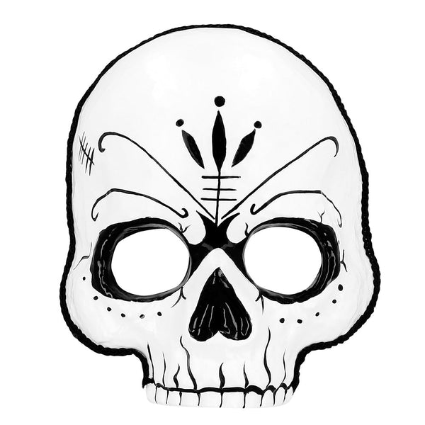 Süße Totenkopf Halbmaske