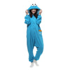 Krümelmonster Onesie | Kostüm | Pyjama | Für Kinder & Erwachsene