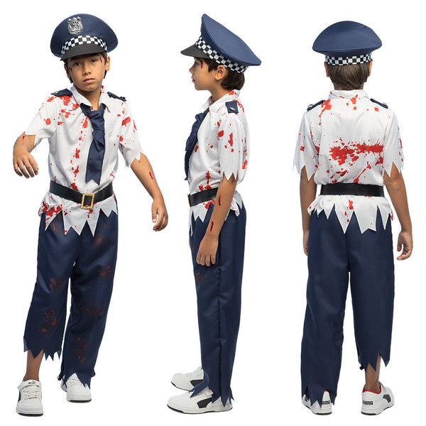 Zombie-Polizist-Kostüm