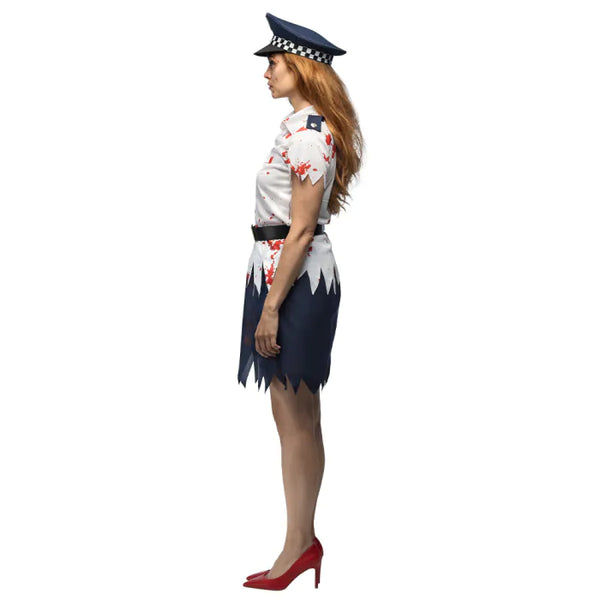Zombie-Polizist Mortis Kostüm