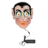 LED Maske Graf Vampir für Halloween