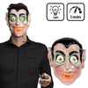 LED Maske Graf Vampir für Halloween